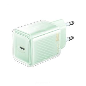 1 Remax 30W GaN PD QC Type-C Ultra Fast Fast Charger RP-U91