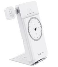 Remax RPP-D3 5-in-1 Portable Folding Wireless Charging 10000mAh Power Bank