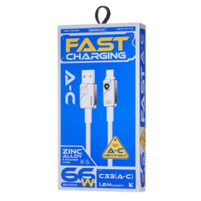 56463(1)-1000x1000 Remax RC-C33 Type-C Swift 66W 1.2m