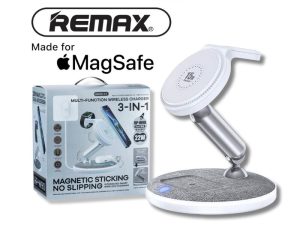 600x600 (1) Remax RP-W90 Bodi 3-in-1 Wireless Charging Station with MagSafe 22W