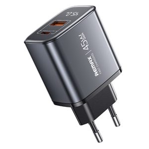 Remax U2 AC45W GAN Digital Fast Charger PD+QC