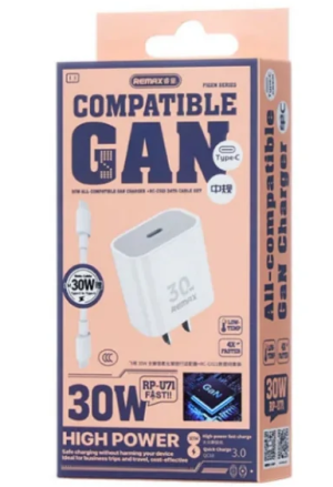 Remax RP-U71 Figen Series 30W Gan PD Charger