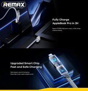 c8b0c42499d5dbce08edaf194fcec55e.png_2200x2200q80.png_ (1) Remax RC-C119 Zous Series 100W 2 In 2 Fast Charging Data Cable