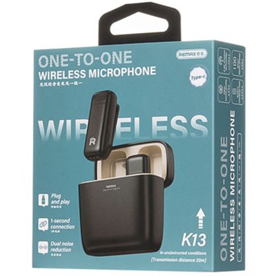 Remax K13 Type-C Wireless Live Stream Single Microphone