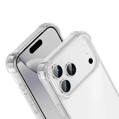 Green Lion Anti-Shock Case for iPhone 17 & Pro - Clear (2) Green Lion Anti-Shock Case For Iphone 17 – Clear